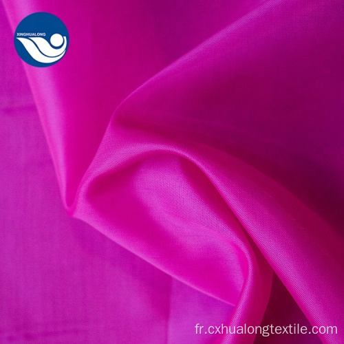 100% polyester, tissu de taffetas 190T / 210T